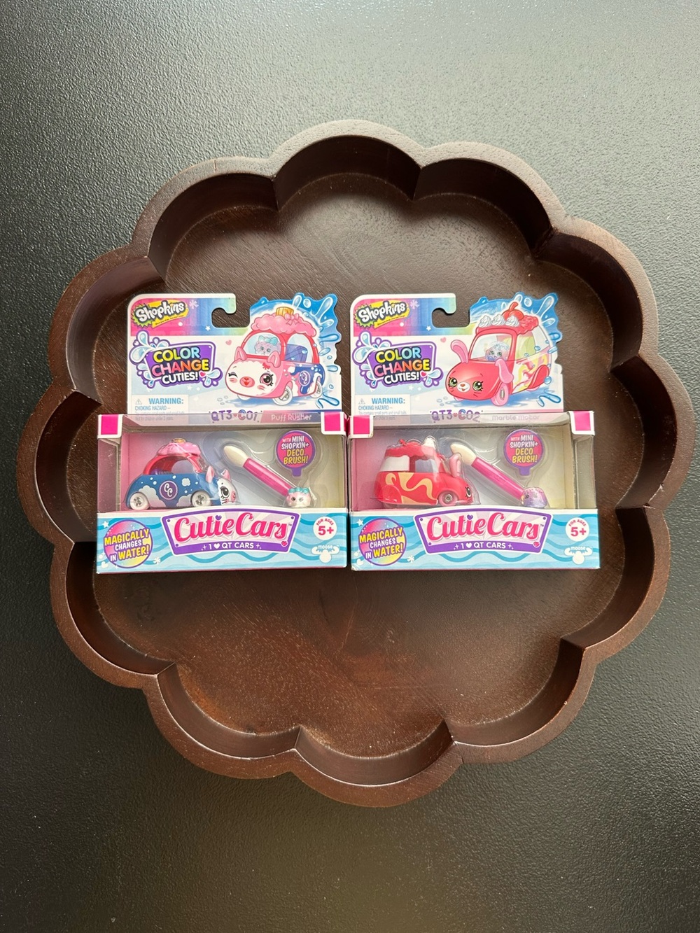 Shopkins Cutie Cars Color Change Cuties QT3-C01 Thru QT3-C12 ~ Set of 12